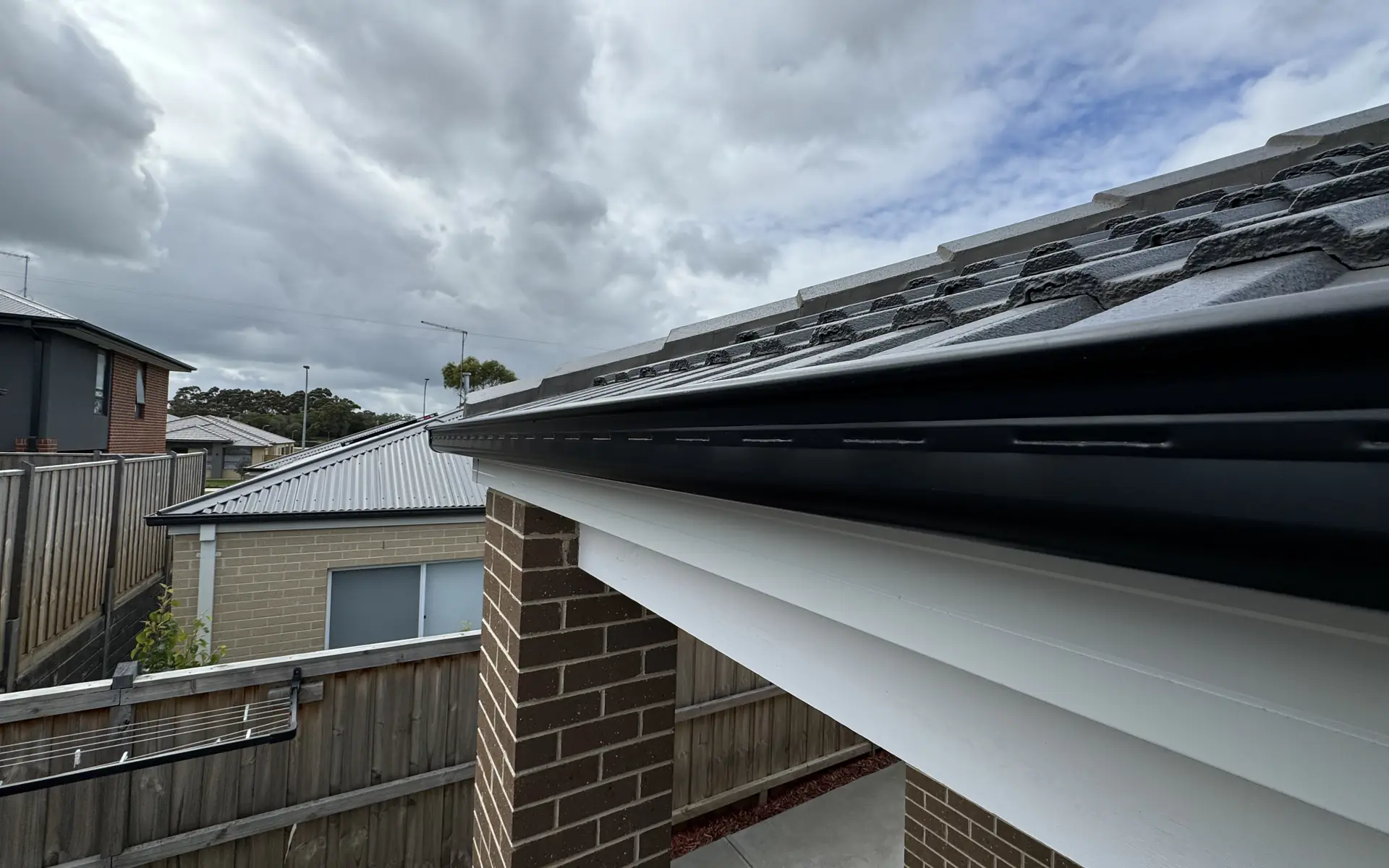 New Colorbond gutter and fascia on a Melbourne home